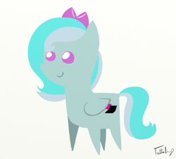 Size: 850x768 | Tagged: safe, artist:tuttaliny, imported from derpibooru, oc, oc only, oc:tuttaliny, pegasus, pony, 2013, bow, female, hair bow, mare, pegasus oc, pointy ponies, simple background, solo, white background