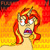 Size: 1280x1280 | Tagged: safe, artist:horsesplease, imported from derpibooru, sunset shimmer, pony, unicorn, equestria girls, angry, derp, doodle, fiery shimmer, fire, fuuuuuu, meme, ponified, rage comic, rage guy, screaming, solo, vulgar
