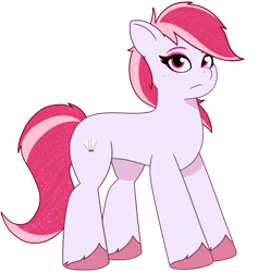 Size: 1480x1562 | Tagged: safe, artist:legionsunite, imported from derpibooru, sugar moonlight, earth pony, pony, eyeliner, female, g5, glitter, makeup, my little pony: tell your tale, show accurate, simple background, style emulation, transparent background