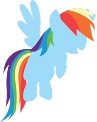 Size: 2185x2745 | Tagged: safe, artist:alicornoverlord, imported from derpibooru, rainbow dash, pegasus, pony, female, high res, lineless, mare, minimalist, simple background, solo, transparent background