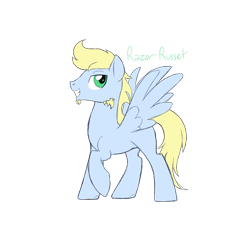 Size: 1444x1479 | Tagged: safe, artist:alicemaple, edit, imported from derpibooru, oc, oc only, oc:razor russet, pegasus, pony, cropped, facial hair, goatee, grin, male, muttonchops, offspring, parent:applejack, parent:soarin', parents:soarinjack, simple background, smiling, solo, stallion, transparent background