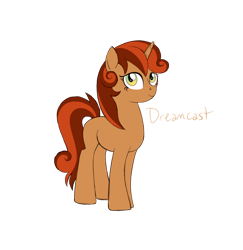 Size: 1166x1202 | Tagged: safe, artist:alicemaple, edit, imported from derpibooru, oc, oc only, oc:dreamcast, pony, unicorn, cropped, female, mare, offspring, parent:button mash, parent:sweetie belle, parents:sweetiemash, simple background, solo, transparent background