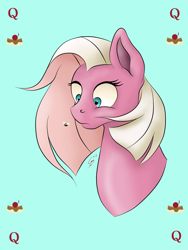 Size: 3096x4128 | Tagged: safe, alternate version, artist:lennystendhal13, imported from derpibooru, fuchsia frost, bee, insect, pony, bust, friendship student, high res, portrait, solo