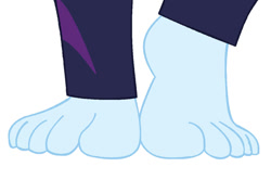 Size: 1098x728 | Tagged: safe, artist:rainbowdashmlpeqg, imported from derpibooru, rainbow dash, human, equestria girls, barefoot, base, base used, clothes, feet, fetish, foot fetish, foot focus, heel pop, simple background, solo, toes, white background