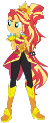 Size: 1641x4020 | Tagged: safe, artist:gmaplay, imported from derpibooru, sunset shimmer, human, equestria girls, equestria girls series, super squad goals, crystal guardian, female, ponied up, simple background, solo, transparent background