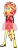 Size: 1700x4599 | Tagged: safe, artist:gmaplay, imported from derpibooru, sunset shimmer, human, cheer you on, equestria girls, spoiler:eqg series (season 2), bare shoulders, boots, clothes, fingerless gloves, gloves, ponied up, pony ears, see-through, shoes, simple background, sleeveless, solo, super ponied up, transparent background