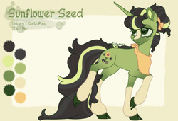 Size: 1920x1317 | Tagged: safe, artist:bishopony, imported from derpibooru, oc, oc:sunflower seed, pony, unicorn, female, mare, solo