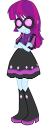 Size: 1024x2605 | Tagged: safe, imported from twibooru, equestria girls, clothes swap, image, png, solo