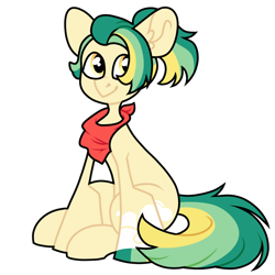 Size: 1600x1600 | Tagged: safe, artist:moonert, imported from derpibooru, oc, oc only, earth pony, pony, ear fluff, earth pony oc, male, neckerchief, simple background, smiling, solo, stallion, transparent background