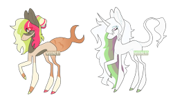 Size: 1280x721 | Tagged: safe, artist:moonert, imported from derpibooru, oc, oc only, earth pony, pony, unicorn, duo, earth pony oc, horn, leonine tail, simple background, tail, transparent background, unicorn oc