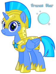 Size: 799x1057 | Tagged: safe, artist:theuranusbrony, imported from derpibooru, oc, oc only, oc:uranus star, alicorn, alicorn oc, armor, horn, royal guard, simple background, solo, transparent background, wings