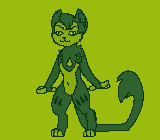 Size: 160x140 | Tagged: safe, artist:brainiac, imported from derpibooru, oc, oc:maneki, abyssinian, abyssinian oc, animated, fallout equestria:all things unequal (pathfinder), fallout equestria:all things unequal sprites (set), female, gif, pixel art, solo, true res pixel art, witch