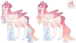 Size: 4638x2604 | Tagged: safe, artist:sleepy-nova, imported from derpibooru, oc, pegasus, pony, colored wings, female, mare, offspring, parent:princess cadance, parent:sunburst, simple background, solo, transparent background, two toned wings, wings