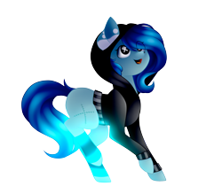 Size: 1600x1400 | Tagged: safe, alternate version, artist:prettyshinegp, imported from derpibooru, oc, oc only, earth pony, pony, :d, background removed, clothes, earth pony oc, hoodie, looking up, open mouth, open smile, signature, simple background, smiling, solo, transparent background, wingding eyes