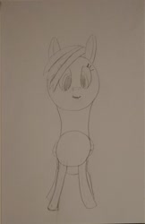 Size: 1424x2200 | Tagged: safe, artist:friendsforever56, imported from derpibooru, rainbow dash, pegasus, pony, folded wings, happy, looking at you, sketch, sketch dump, solo, traditional art, wings