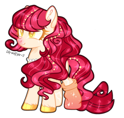 Size: 1280x1220 | Tagged: safe, artist:lilywolfpie, imported from derpibooru, oc, earth pony, pony, base used, female, mare, simple background, solo, transparent background