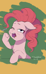 Size: 1600x2560 | Tagged: safe, artist:dawnflame, imported from derpibooru, pinkie pie, pony, floppy ears, open mouth