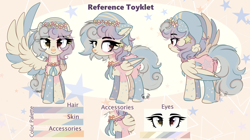 Size: 3552x1988 | Tagged: safe, artist:2pandita, imported from derpibooru, oc, oc:kuteshi, pegasus, pony, female, mare, reference sheet, solo