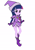 Size: 3035x4299 | Tagged: safe, artist:rollyagami02, imported from derpibooru, twilight sparkle, human, equestria girls, boots, clothes, clothes swap, cosplay, costume, ear piercing, earring, ellie craft, gloves, hat, high heel boots, high heels, jewelry, magical doremi, ojamajo doremi, onpu segawa, piercing, purple dress, shoes, simple background, solo, white background, witch, witch apprentice, witch costume, witch hat