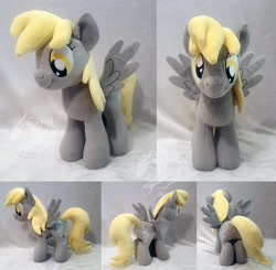 Size: 4096x4009 | Tagged: safe, artist:fire-topaz, imported from derpibooru, derpy hooves, pony, absurd resolution, irl, photo, plushie, solo