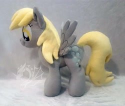 Size: 3526x2988 | Tagged: safe, artist:fire-topaz, imported from derpibooru, derpy hooves, pony, irl, photo, plushie, solo