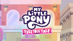 Size: 3410x1920 | Tagged: safe, imported from derpibooru, screencap, spoiler:g5, spoiler:my little pony: tell your tale, spoiler:tyts01e20, g5, high res, my little pony logo, my little pony: tell your tale, no pony, one trick pony (episode), sky