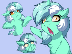 Size: 5328x4000 | Tagged: safe, artist:witchtaunter, imported from derpibooru, lyra heartstrings, pony, unicorn, :/, angry, ear fluff, emotes, female, frown, glare, mare, meme, open mouth, pointing, shocked, shrug, simple background, solo, soyjak, wojak