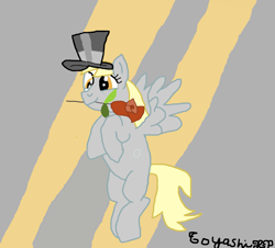 Size: 4579x4136 | Tagged: safe, artist:toyashixp, imported from derpibooru, derpy hooves, pegasus, pony, female, flower, hat, mare, rose