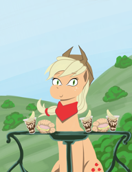 Size: 3000x3900 | Tagged: safe, artist:thelastenforcement, imported from derpibooru, applejack, solo