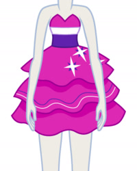 Size: 1920x2401 | Tagged: safe, artist:liggliluff, edit, imported from derpibooru, human, equestria girls, equestria girls (movie), clothes, cropped, dress, fall formal outfits, mannequin, no pony, simple background, twilight ball dress, white background
