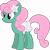 Size: 5000x5045 | Tagged: safe, artist:firlin123, imported from derpibooru, mint swirl, earth pony, pony, .svg available, female, flower, flower in hair, mare, simple background, solo, transparent background, vector