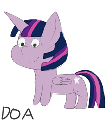 Size: 2631x2893 | Tagged: safe, artist:doaart, imported from derpibooru, twilight sparkle, alicorn, simple background, solo, twilight sparkle (alicorn), white background