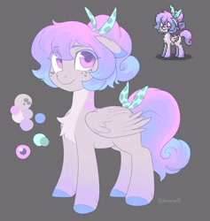 Size: 3460x3647 | Tagged: safe, artist:helemaranth, imported from derpibooru, oc, oc only, pegasus, pony, pony town, pegasus oc, solo