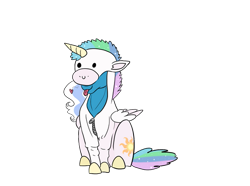 Size: 537x400 | Tagged: safe, artist:elena-naqua, imported from derpibooru, princess celestia, oc, oc:fleurbelle, alicorn, pony, :p, adorabelle, alicorn oc, cute, female, heart, horn, mare, ocbetes, onesie, simple background, tongue out, transparent background, wings