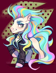 Size: 1756x2300 | Tagged: safe, artist:lunnita_pony, imported from derpibooru, oc, oc only, earth pony, pony, solo