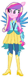 Size: 381x1059 | Tagged: safe, alternate version, imported from derpibooru, princess cadance, equestria girls, boots, clothes, clothes swap, crystal guardian, high heel boots, shoes, simple background, solo