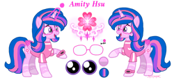 Size: 1280x591 | Tagged: safe, artist:amity-hsu, imported from derpibooru, oc, oc only, oc:amity, alicorn, pony, clothes, glasses, shirt, simple background, transparent background, watch
