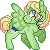 Size: 50x50 | Tagged: safe, artist:tookiut, imported from derpibooru, oc, oc only, pegasus, pony, pegasus oc, pixel art, raised hoof, simple background, solo, transparent background, wings
