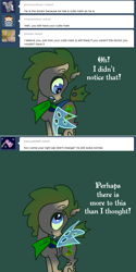 Size: 650x1302 | Tagged: safe, artist:toadstool-prancer, imported from derpibooru, oc, oc:tantamount, changeling, cutie mark, cutie mark on non-pony, solo, tantamount time turner