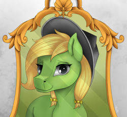 Size: 2320x2136 | Tagged: safe, artist:egyptian, imported from derpibooru, oc, commission, female, hat, mare, palmetto
