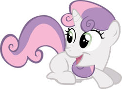 Size: 2873x2087 | Tagged: safe, artist:pangbot, imported from derpibooru, sweetie belle, pony, unicorn, cute, diasweetes, female, filly, foal, high res, open mouth, simple background, transparent background, vector