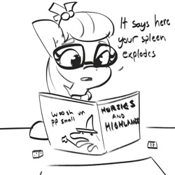 Size: 2250x2250 | Tagged: safe, artist:tjpones, imported from derpibooru, moondancer, pony, unicorn, black and white, dialogue, dice, dungeon master, female, grayscale, mare, monochrome, simple background, skidaddle skidoodle, solo, tabletop game, white background, wizard, woosh