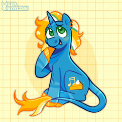 Size: 1280x1280 | Tagged: safe, artist:seasemissary, imported from derpibooru, oc, oc:pumpkin, pony, unicorn, female, mare, solo