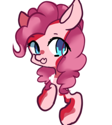 Size: 346x385 | Tagged: safe, artist:alus, imported from derpibooru, pinkie pie, earth pony, pony, simple background, solo, white background