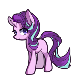 Size: 645x707 | Tagged: safe, artist:alus, imported from derpibooru, starlight glimmer, pony, unicorn, cute, eye clipping through hair, eyebrows, eyebrows visible through hair, female, glimmerbetes, looking at you, mare, missing cutie mark, simple background, solo, transparent background