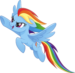 Size: 792x770 | Tagged: source needed, safe, imported from derpibooru, rainbow dash, pegasus, pony, my little pony: the movie, female, flying, mare, movie accurate, official, open mouth, open smile, simple background, smiling, solo, spread wings, transparent background, vector, wings