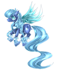 Size: 1200x1500 | Tagged: safe, artist:aquagalaxy, imported from derpibooru, oc, oc only, oc:sapphire crescent, pegasus, pony, simple background, solo, transparent background