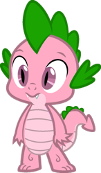 Size: 683x1169 | Tagged: safe, artist:foxyfell1337, imported from derpibooru, spike, spike (g1), dragon, g1, g1 to g4, g4, generation leap, simple background, solo, transparent background