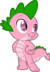 Size: 743x1076 | Tagged: safe, artist:foxyfell1337, imported from derpibooru, spike, spike (g1), dragon, g1, g1 to g4, g4, generation leap, simple background, solo, transparent background