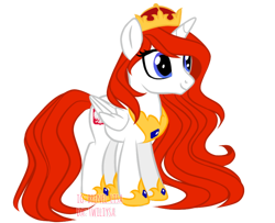 Size: 1068x868 | Tagged: safe, artist:twiliysa, imported from derpibooru, oc, oc only, oc:queen poland, alicorn, pony, nation ponies, poland, ponified, simple background, solo, transparent background